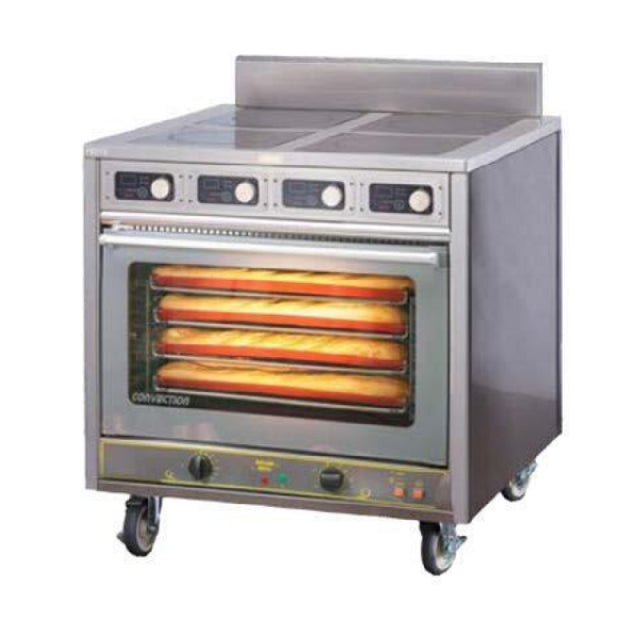 Spring USA BOH-2600100 - BOH Induction Flameless Cooking Cart, Electric, 36"W X 36"D X 40"H