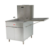 Omcan 49102 (CE-CN-0170) Funnel Cake & Donut Fryer Floor Model Natural Gas