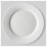 Bon Chef 7100022P Voyage Salad Plate 8.875" Dia. X 1"H Alumina Vitrified Porcelain
