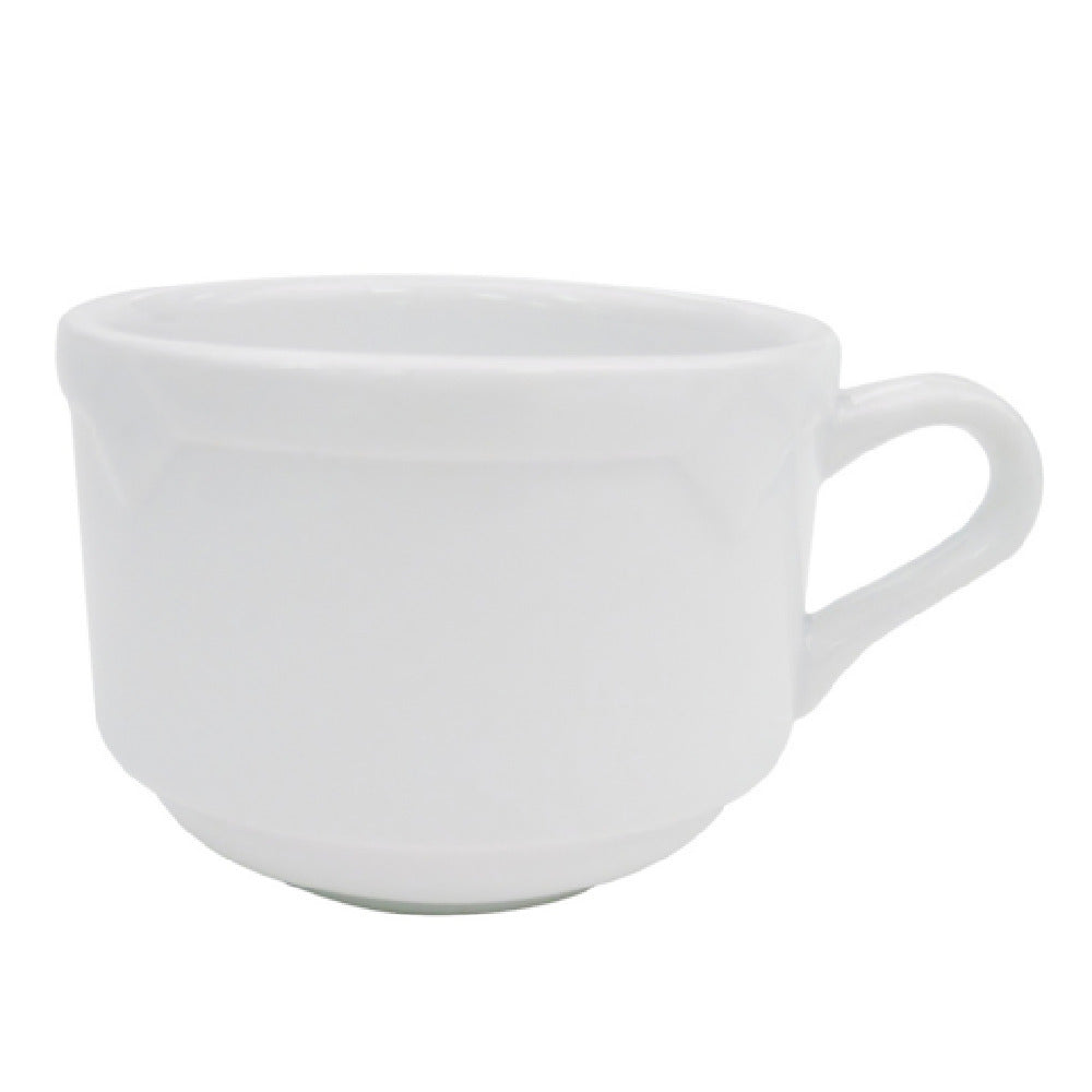 CAC China TMS-1 Times Square Coffee Cup 8 Oz. 3-1/2" Dia. X 2-1/2"H
