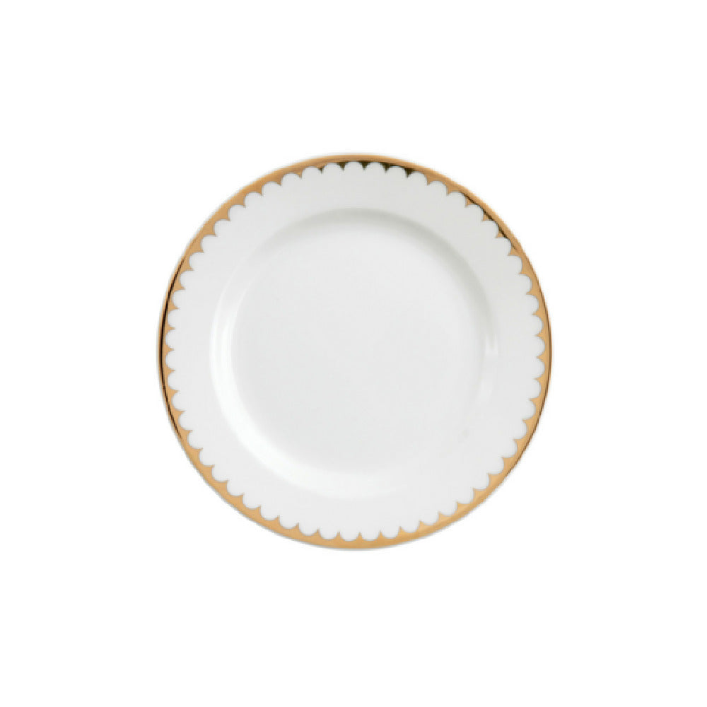 Fortessa RRP.DUCHESS.03 Duchess Gold Bread & Butter Plate 6.5" (16.5cm) White