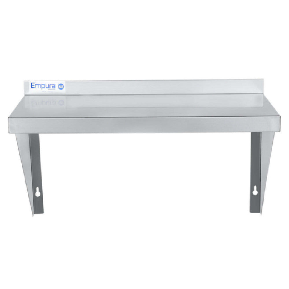 Empura 1524WS18G - Wall Mount Storage Shelf, 24"W X 15"D X 16"H, Standard Duty