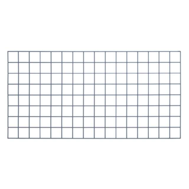 Quantum SG-2448GY Store Grid Panel 48"W X 24"H Gray Epoxy Antimicrobial Finish