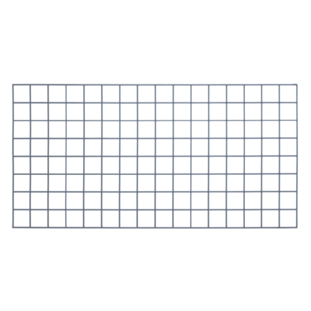 Quantum SG-3354GY Store Grid Panel 54"W X 33"H Gray Epoxy Antimicrobial Finish
