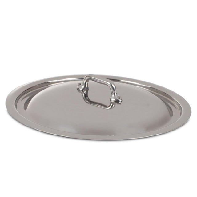 JB Prince S406 24 Mauviel M'Cook Pot/Pan Lid 9.5" Dia. Round