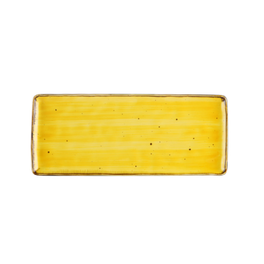CAC China TUS-RT41-SFL Tucson Platter 14"L X 6"W X 1/2"H Rectangular
