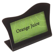 Hubert 41371 - Sign Holder/Easel, 3-1/2" X 2"H, Double Curve