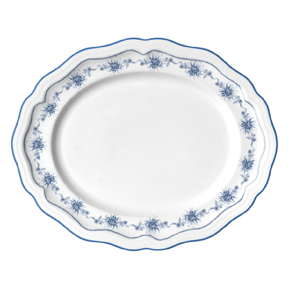 Steelite 62533FP817 Oval Platter 13.0" X 10.5" X 1.0" Adelina