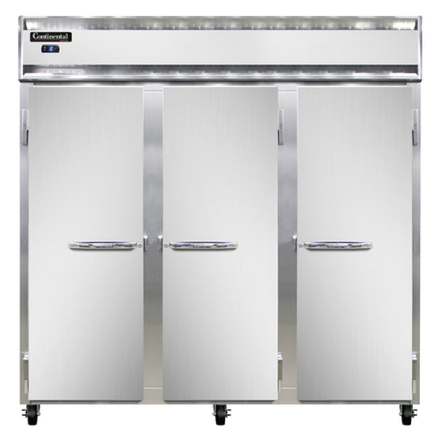 Continental Refrigerator 3FSNSA Freezer Reach-in Three-section