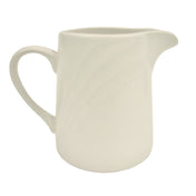 CAC China GAD-PC Garden State Creamer 6 Oz. 3"L X 2-1/4"W X 3-1/2"H
