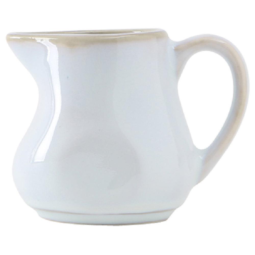 Tuxton GAA-100 Creamer 4 Oz. 3-3/4" X 2-7/8"H