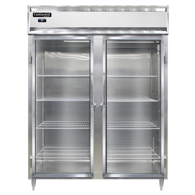 Continental Refrigerator D2RENSSGD Designer Line Wide Refrigerator Reach-in 57"W