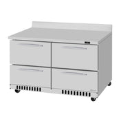 Turbo Air PWR-48-D4-FB-N PRO Series Worktop Refrigerator Front Breathing Airflow