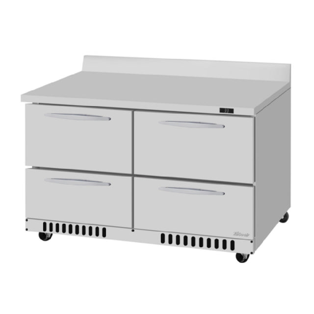 Turbo Air PWR-48-D4-FB-N PRO Series Worktop Refrigerator Front Breathing Airflow