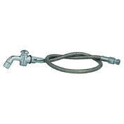 T&S Brass B-0101-A84 Spray Valve Push Button 84" Flexible Stainless Steel Hose