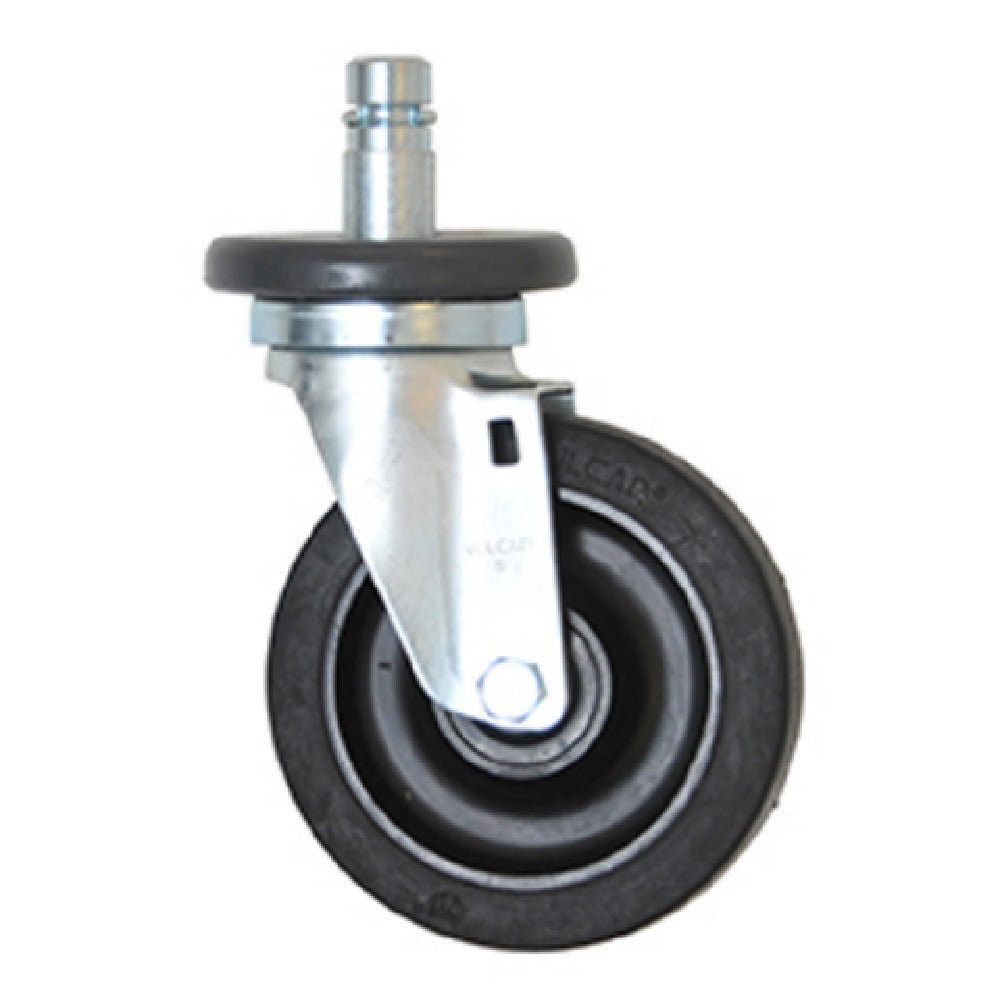 Eagle Group CSB5-300 - Stem Caster With Brake, 5" Wheel Diameter, 1-1/4" Wheel Face