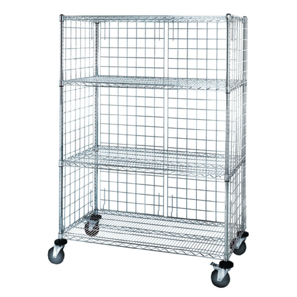 Quantum M2448C46E Mobile Enclosure Cart 48"W X 24"D X 69"H Includes: (4) Wire Shelves