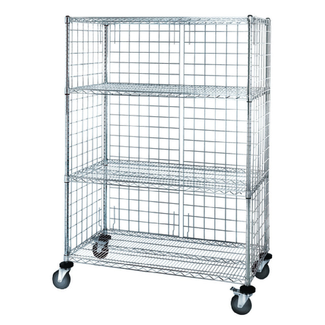 Quantum M2448C46E Mobile Enclosure Cart 48"W X 24"D X 69"H Includes: (4) Wire Shelves