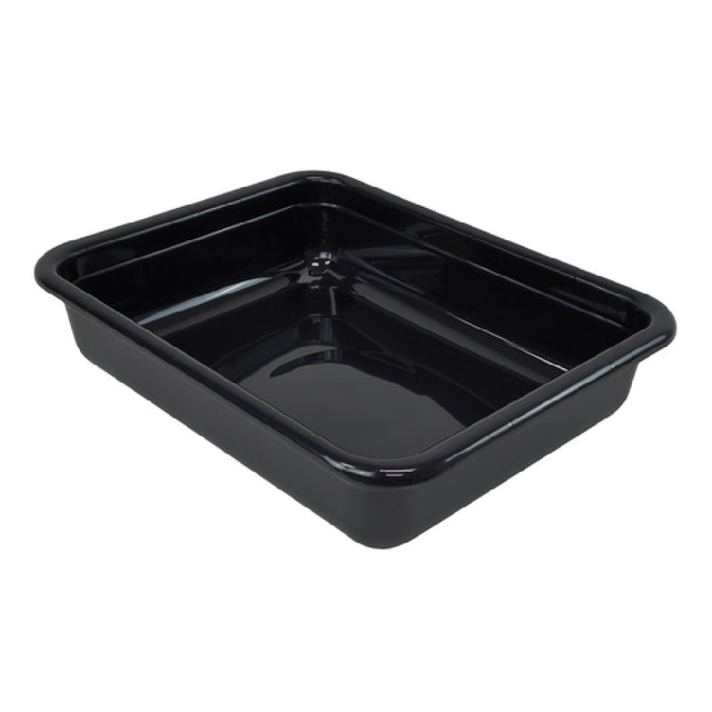 Quantum FSB-20155CS_BLACK - Bussing Tub, 15"W X 20"L X 5"H, Flat Bottom