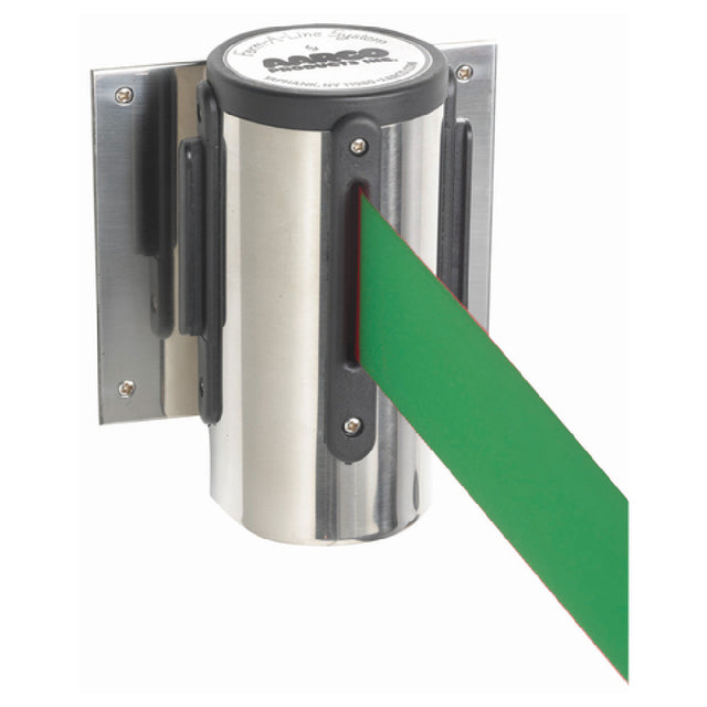 Aarco WM-7CGR WM-7CGR Form-A-Line™ System Wall Mounted Retractable Belt With A Chrome Casing