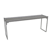 Glastender SOS/SS-60 Single Overshelf 60"W X 15"D X 24"H Removable Perforated Inserts
