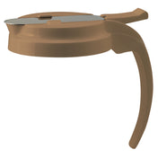 Winco PSUD-TLID Lid For 32 Oz. & 48 Oz. Syrup Dispenser Plastic With Stainless Steel Slide Cover