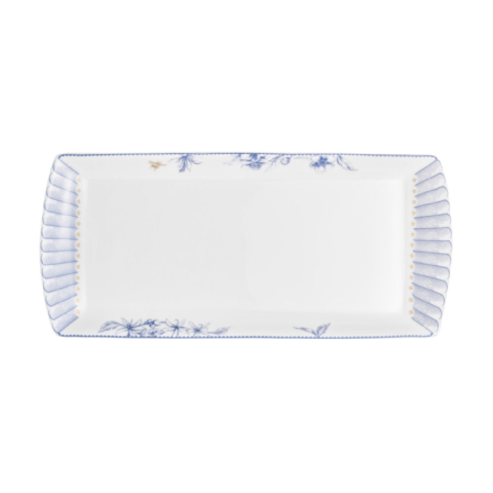 Steelite 82131AND0136 L/S Rectangle Tray 13.375" X 6.0" X 0.75" Hive