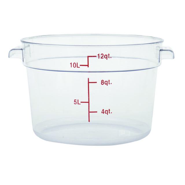 Hubert 14404 - Hubert® Food Storage Container, 13-22/25" Dia. X 8-1/4"D, Round
