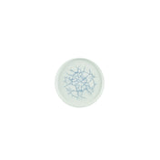 Churchill China KTPGWP211 Walled Plate 8.67" Dia. Kintsugi Pearl Grey