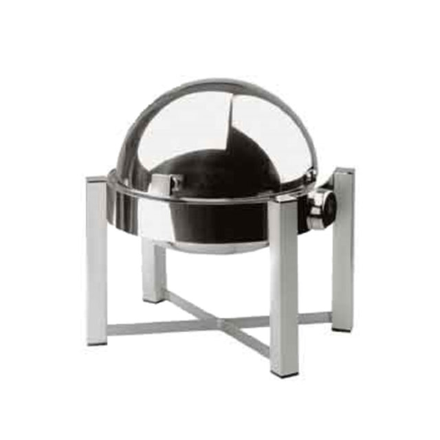 BauscherHepp 12.5293.2320 Chafing Dish 15-3/4" Dia. (400mm) 19-11/16L (500mm) X 21-1/4"W (540mm) X 22-13/16"H (580mm)
