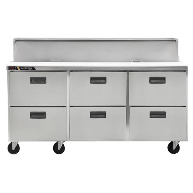 Traulsen CLPT-7230-DW Centerline™ By Traulsen Mega Top Prep Table Refrigerator