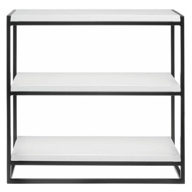 Hubert 87869 - Cerve Collection Display Stand, 3-tier, 21" X 6-2/5" X 20-7/8"H