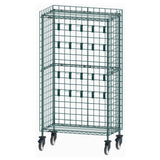 Metro CR183670-UTNK3 Mobile Utensil Rack (4) 18"D X 60"W SmartWall Wire Grids