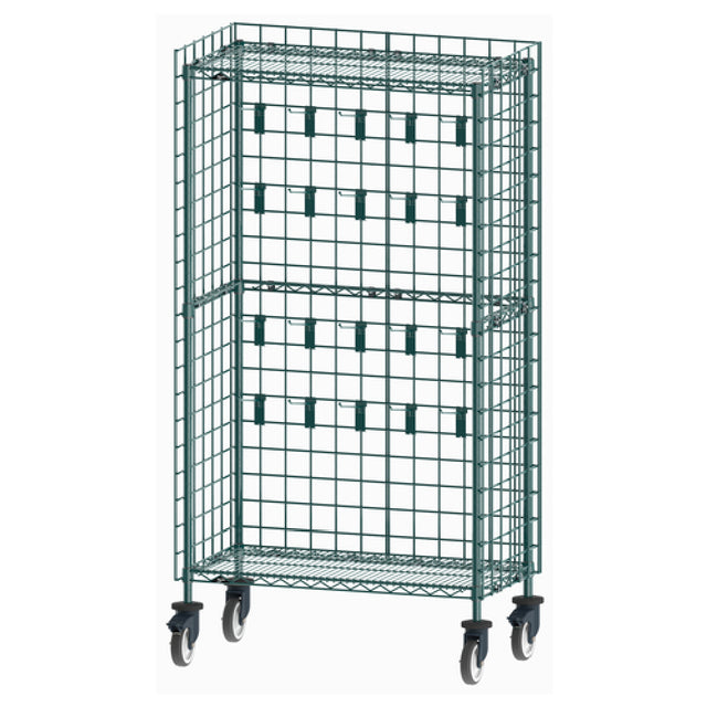Metro CR183670-UTNK3 Mobile Utensil Rack (4) 18"D X 60"W SmartWall Wire Grids