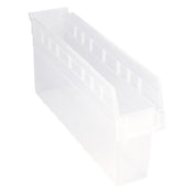 Quantum QSB805CLCS - Economy Shelf Bin, Nesting, 4-1/8"W X 23-5/8"L X 8"H