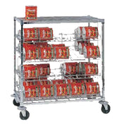 SPG SM2-MB - Amco Take 10® Can Rack, Two Modules, 21" X 42" X 82-1/2"