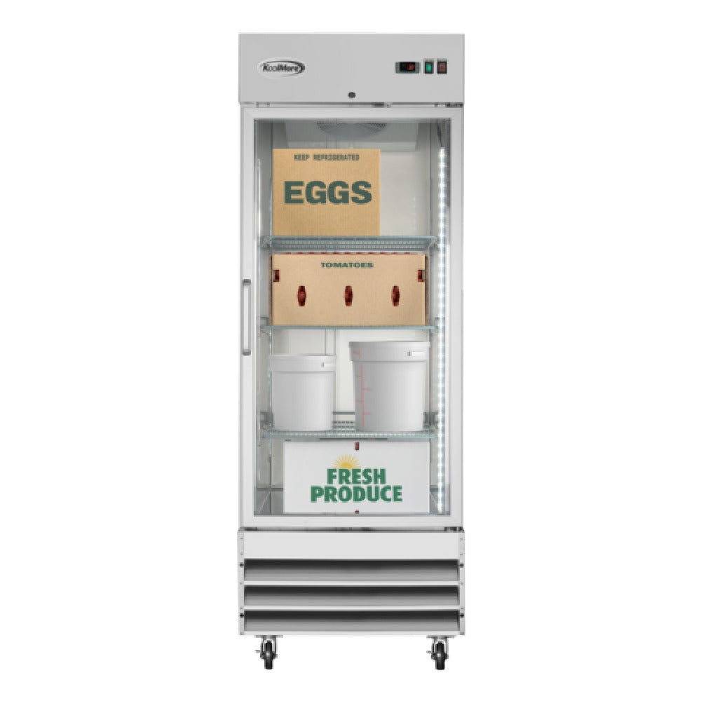 Koolmore RIR-1D-GD - Refrigerator, Reach In, One-section