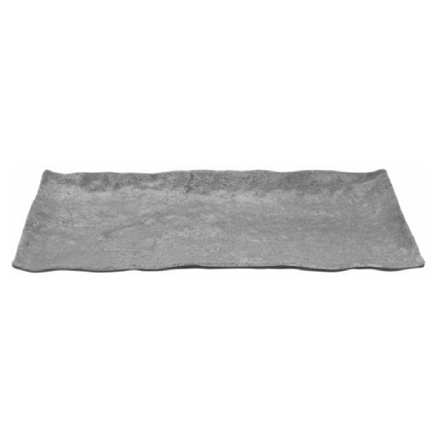 GET Enterprises SB-1560-MNS Moonstone™ Appetizer Dish/Plate Small 15-1/4" X 6-1/4" X 1-1/4"H