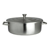 Steelite 7352MW301 Round Homestyle Chafer 4.0 Qt 15.0" X 12.5" X 5.0"