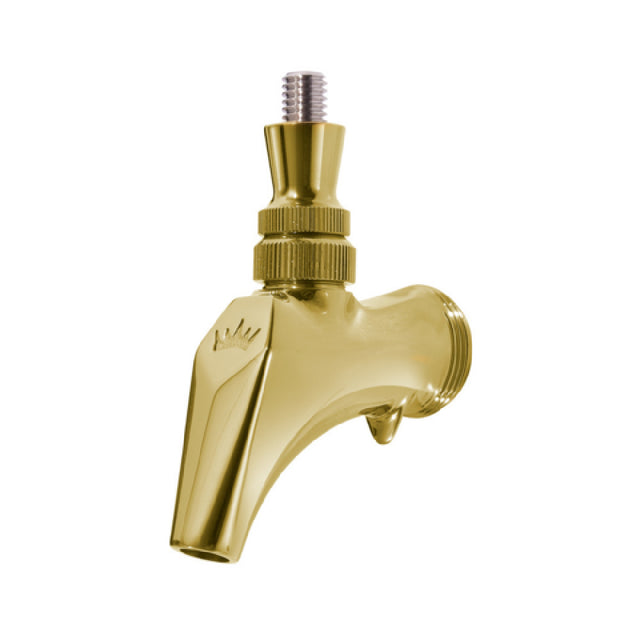 Krowne BC-850F Royal Series Standard Beer Faucet Brass/pvd Gold Forward Sealing