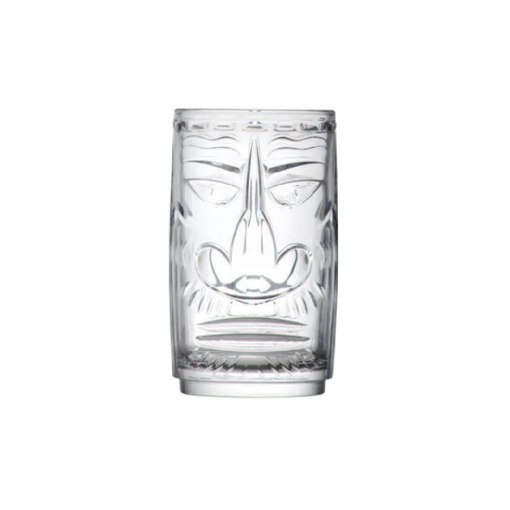 Steelite 688RCR451 Tiki Tumbler 15.25 Oz (H 5-3/8" M 3" T 3" B 2-7/8") EcoCrystal