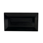 CAC China TG-RT13-BLK Tango Platter 11-5/8"L X 6-3/8"W X 1"H Rectangular