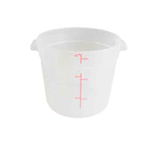 Thunder Group PLRFT306TL Food Storage Container 6 Quart Round