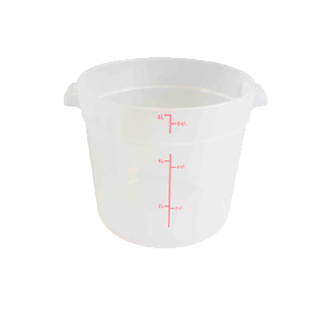 Thunder Group PLRFT306TL Food Storage Container 6 Quart Round