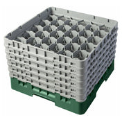 Cambro 30S1114119 Camrack® Glass Rack With (6) Soft Gray Extenders Full Size