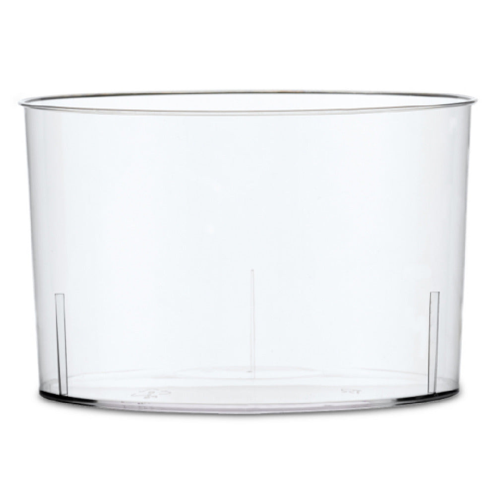 JB Prince RB230 Comatec Clear Cup Bodeglass 10 Oz 3.5" Dia. X 2.2" H