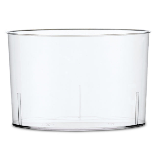 JB Prince RB230 Comatec Clear Cup Bodeglass 10 Oz 3.5" Dia. X 2.2" H