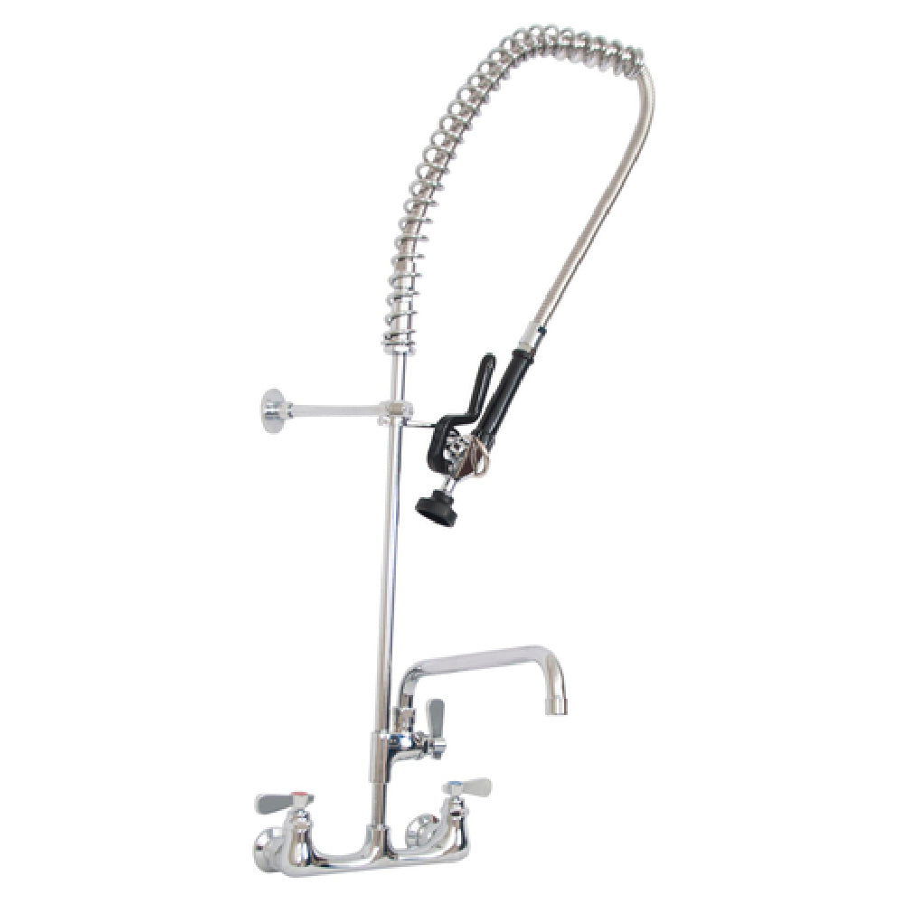 BK Resources BKF-SMPR-WB-AF8-G OptiFlow™ Pre-Rinse Assembly With 8" Add-on Faucet