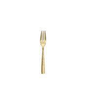 Zwiesel Fortessa 1.9B.102.FC.031 - Lucca Faceted Brushed Gold Fish Fork 7.2" (18.3cm)