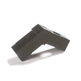 Carlisle 900131 Carlisle Sneeze Guard Assembly Block 1" Square 30° Angle